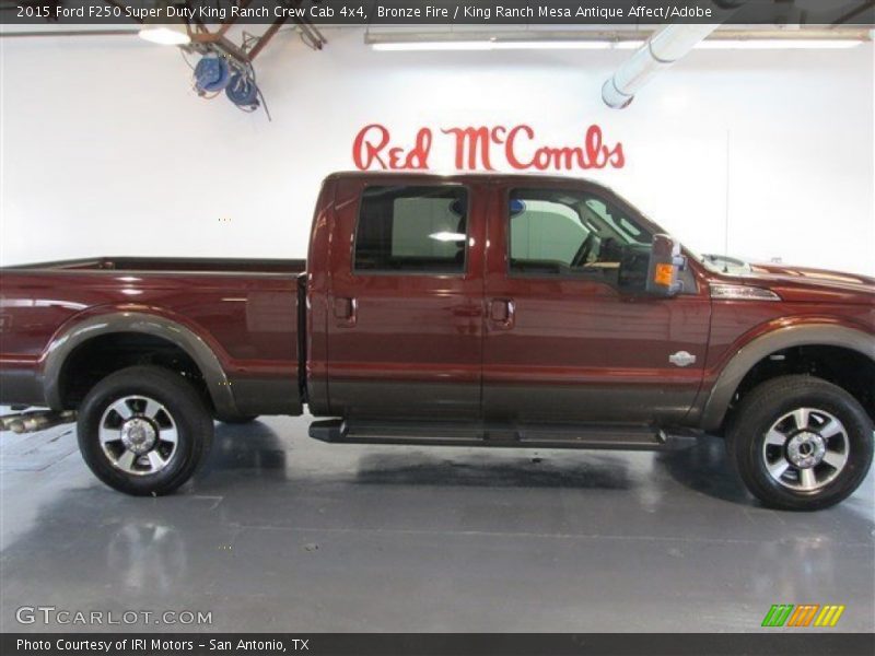 Bronze Fire / King Ranch Mesa Antique Affect/Adobe 2015 Ford F250 Super Duty King Ranch Crew Cab 4x4