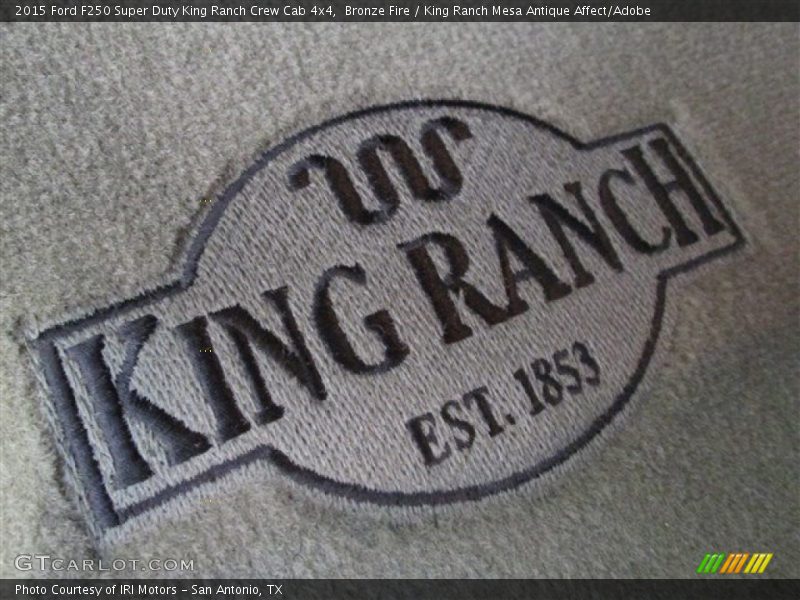 Bronze Fire / King Ranch Mesa Antique Affect/Adobe 2015 Ford F250 Super Duty King Ranch Crew Cab 4x4