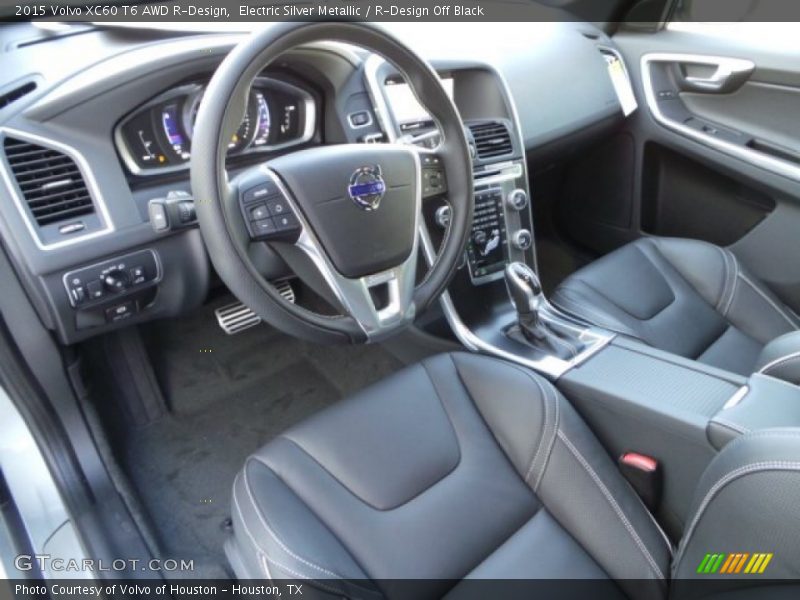  2015 XC60 T6 AWD R-Design R-Design Off Black Interior