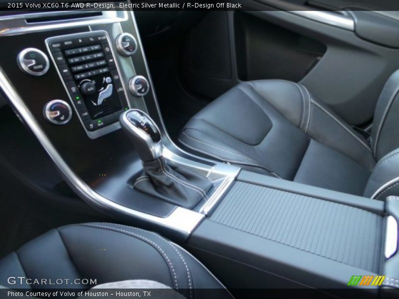 Electric Silver Metallic / R-Design Off Black 2015 Volvo XC60 T6 AWD R-Design