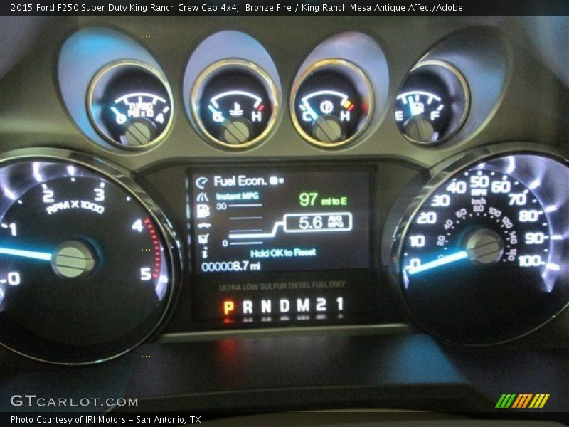 Bronze Fire / King Ranch Mesa Antique Affect/Adobe 2015 Ford F250 Super Duty King Ranch Crew Cab 4x4