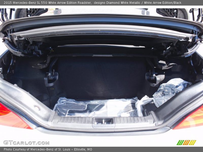  2015 SL 550 White Arrow Edition Roadster Trunk