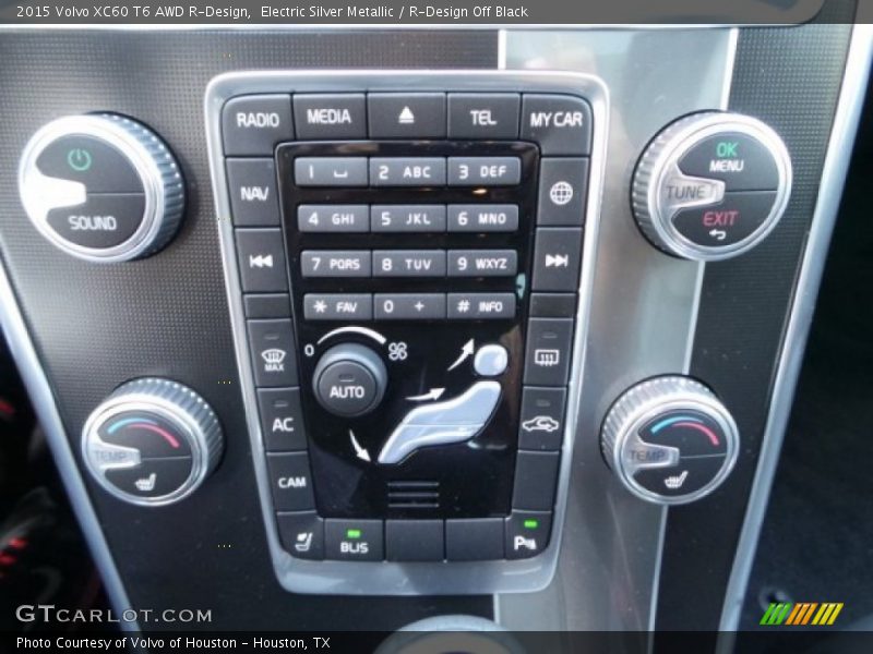 Controls of 2015 XC60 T6 AWD R-Design