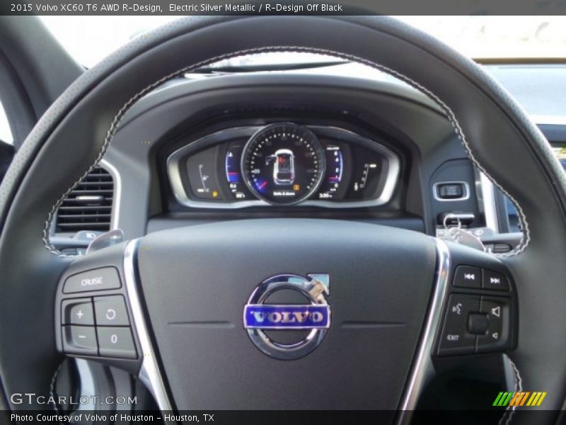  2015 XC60 T6 AWD R-Design Steering Wheel