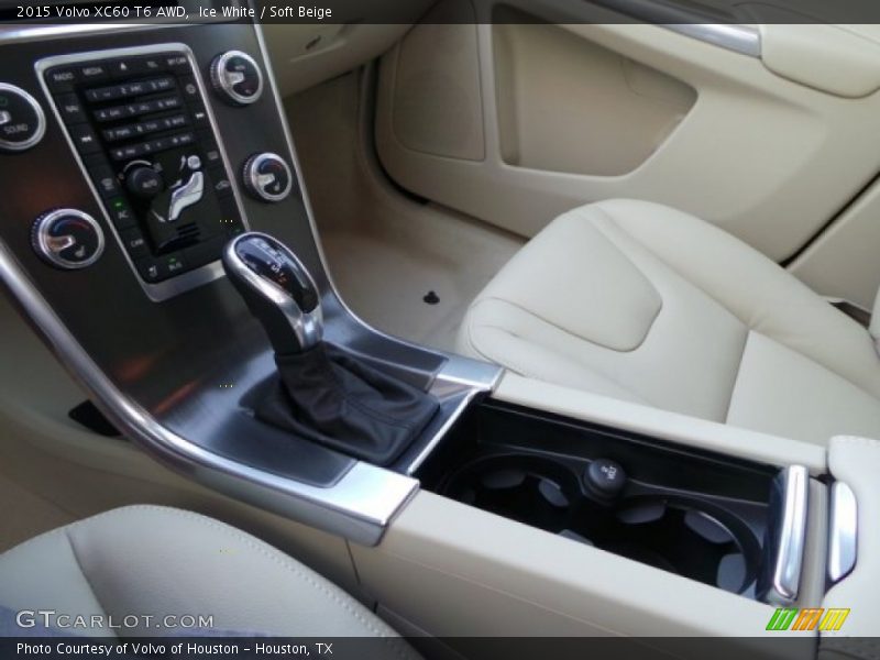 Ice White / Soft Beige 2015 Volvo XC60 T6 AWD