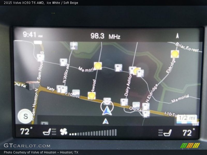 Ice White / Soft Beige 2015 Volvo XC60 T6 AWD
