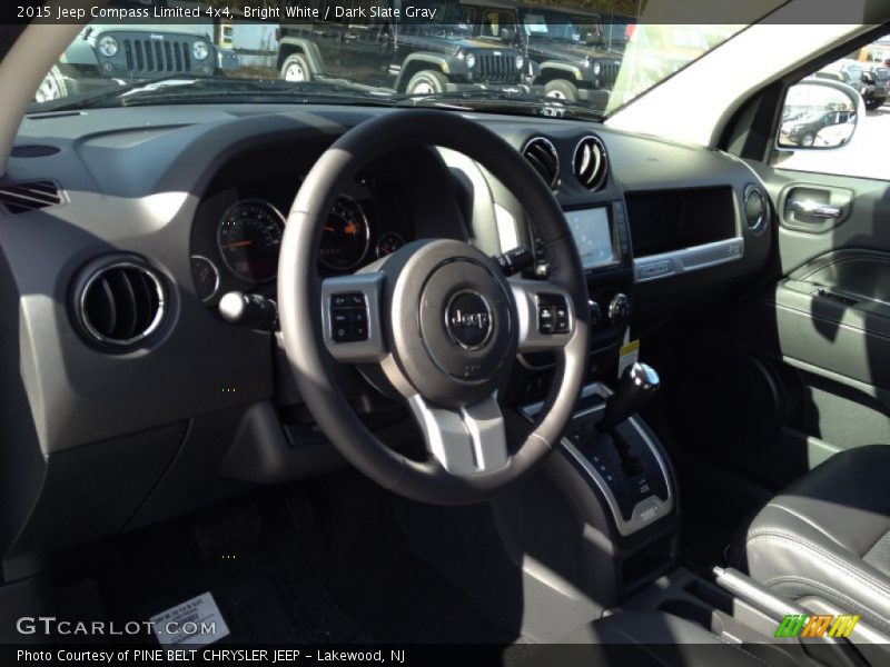 Dashboard of 2015 Compass Limited 4x4