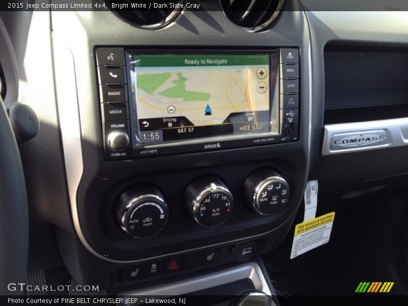 Navigation of 2015 Compass Limited 4x4