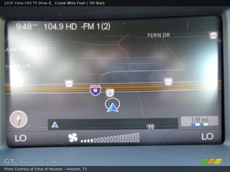 Navigation of 2015 V60 T5 Drive-E