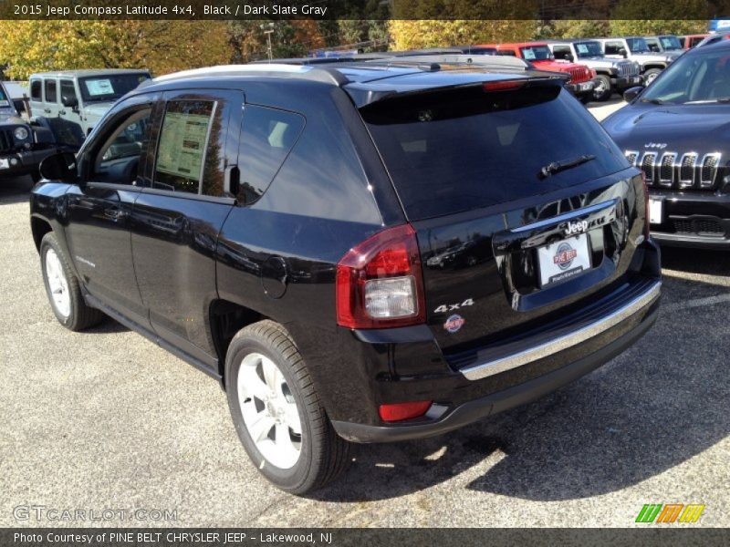 Black / Dark Slate Gray 2015 Jeep Compass Latitude 4x4