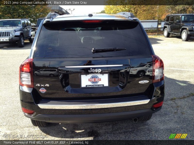 Black / Dark Slate Gray 2015 Jeep Compass Latitude 4x4