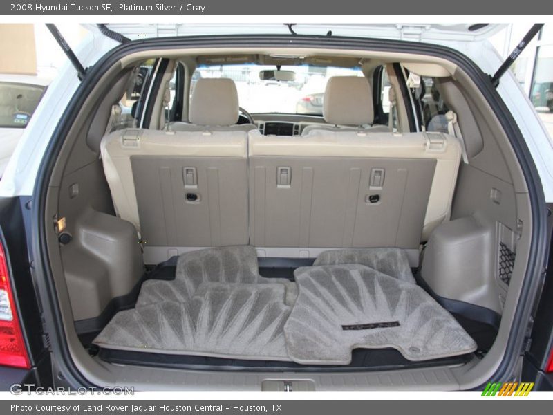 Platinum Silver / Gray 2008 Hyundai Tucson SE