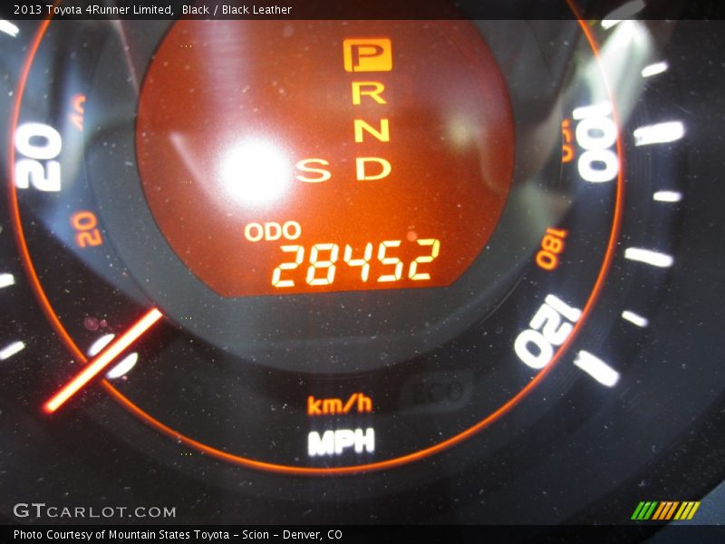 Black / Black Leather 2013 Toyota 4Runner Limited