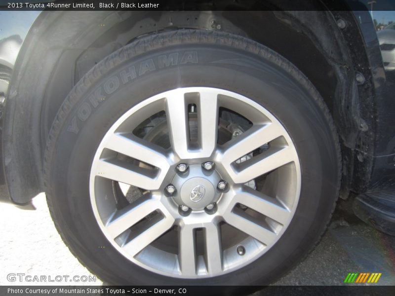 Black / Black Leather 2013 Toyota 4Runner Limited