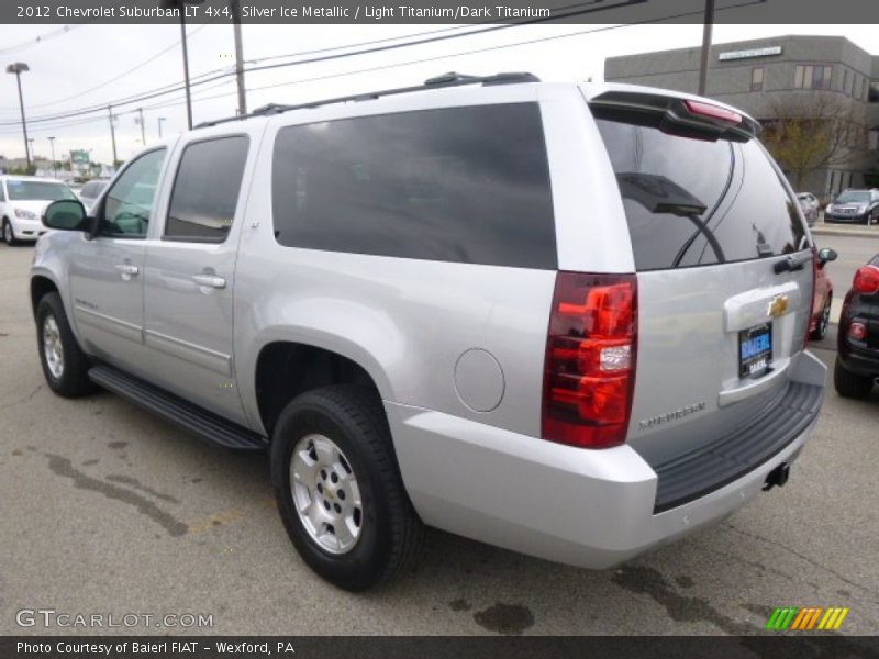 Silver Ice Metallic / Light Titanium/Dark Titanium 2012 Chevrolet Suburban LT 4x4