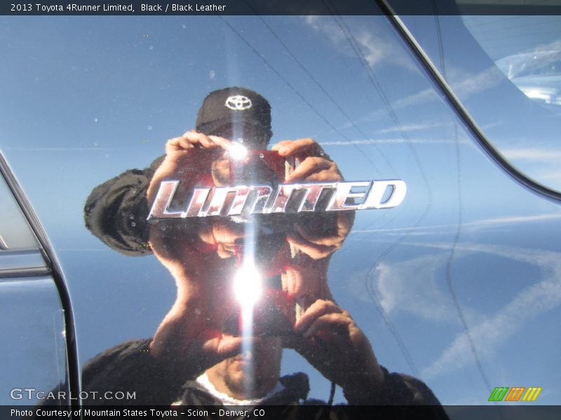 Black / Black Leather 2013 Toyota 4Runner Limited