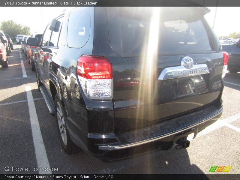Black / Black Leather 2013 Toyota 4Runner Limited
