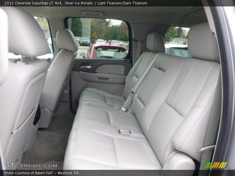 Silver Ice Metallic / Light Titanium/Dark Titanium 2012 Chevrolet Suburban LT 4x4