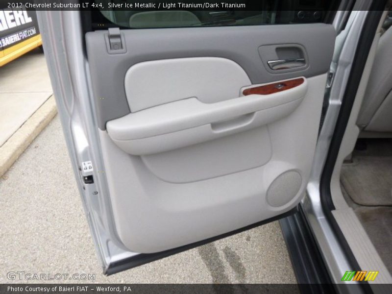 Silver Ice Metallic / Light Titanium/Dark Titanium 2012 Chevrolet Suburban LT 4x4