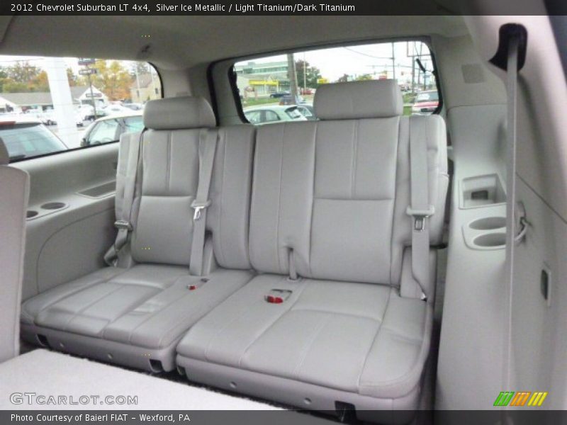 Silver Ice Metallic / Light Titanium/Dark Titanium 2012 Chevrolet Suburban LT 4x4