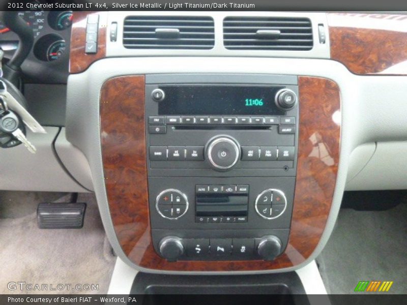 Silver Ice Metallic / Light Titanium/Dark Titanium 2012 Chevrolet Suburban LT 4x4