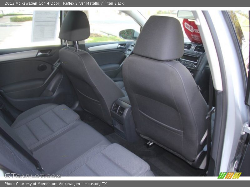 Reflex Silver Metallic / Titan Black 2013 Volkswagen Golf 4 Door