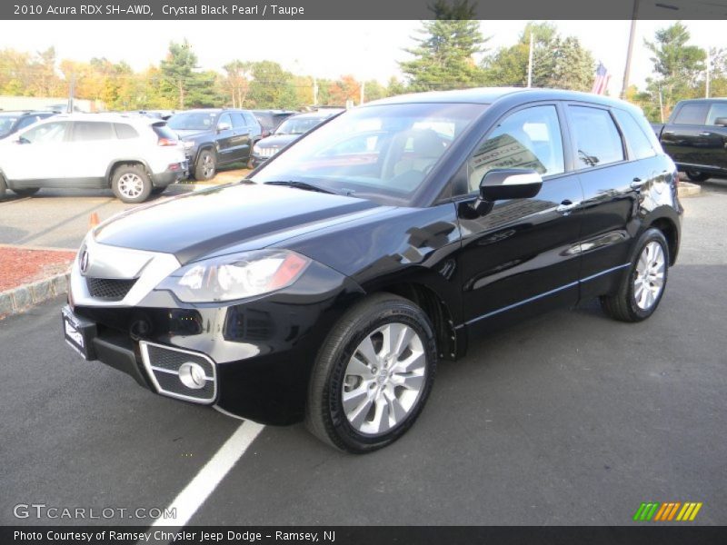 Crystal Black Pearl / Taupe 2010 Acura RDX SH-AWD