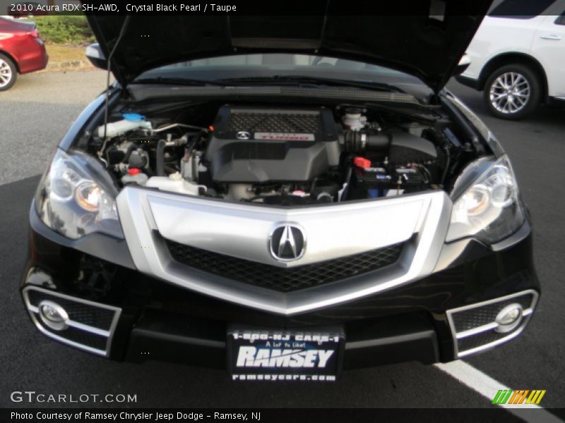 Crystal Black Pearl / Taupe 2010 Acura RDX SH-AWD