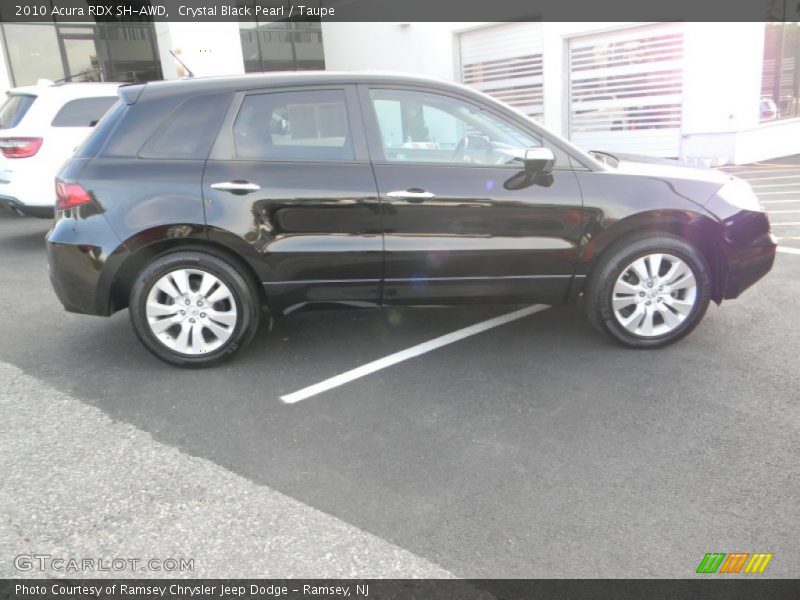 Crystal Black Pearl / Taupe 2010 Acura RDX SH-AWD