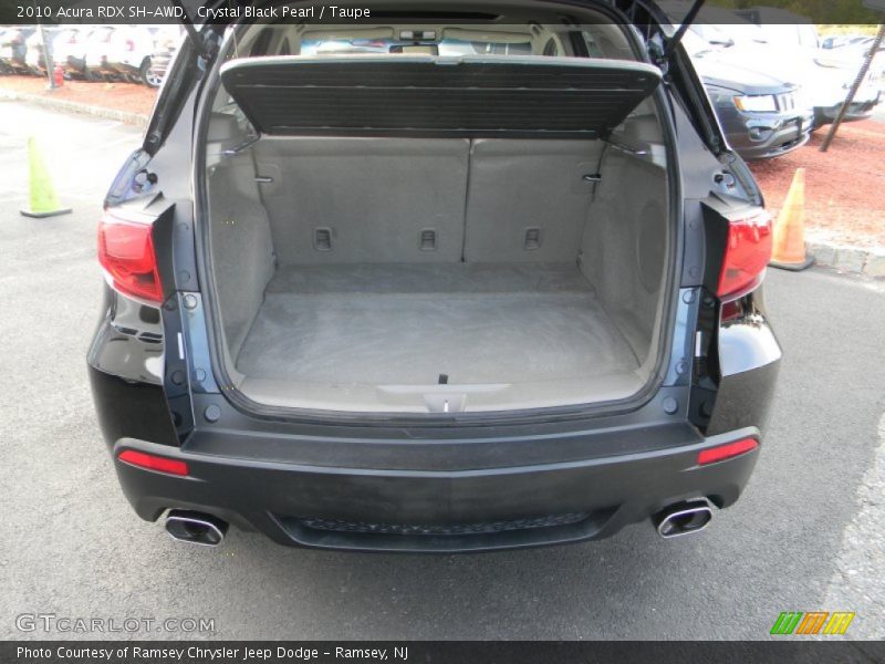 Crystal Black Pearl / Taupe 2010 Acura RDX SH-AWD