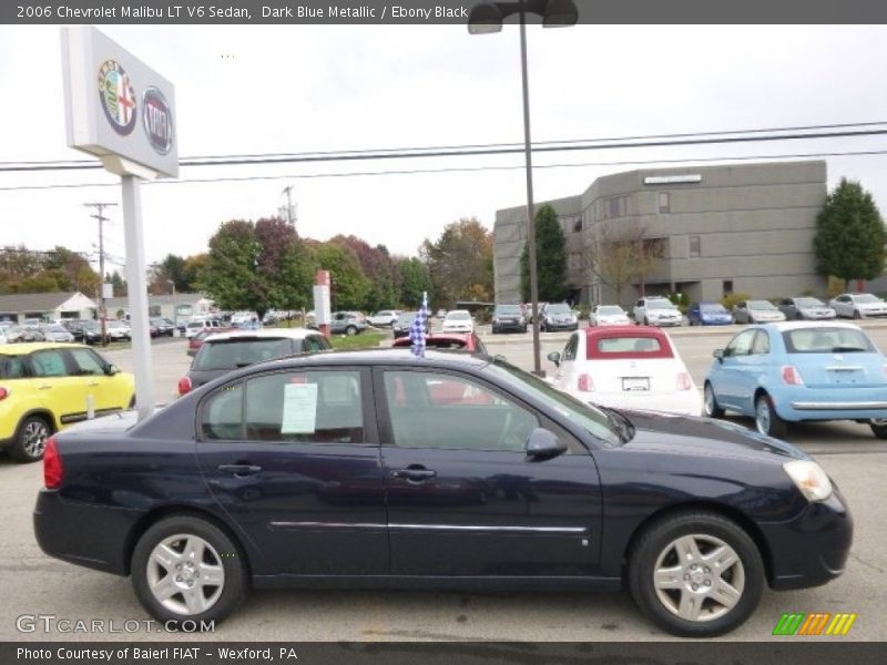 Dark Blue Metallic / Ebony Black 2006 Chevrolet Malibu LT V6 Sedan
