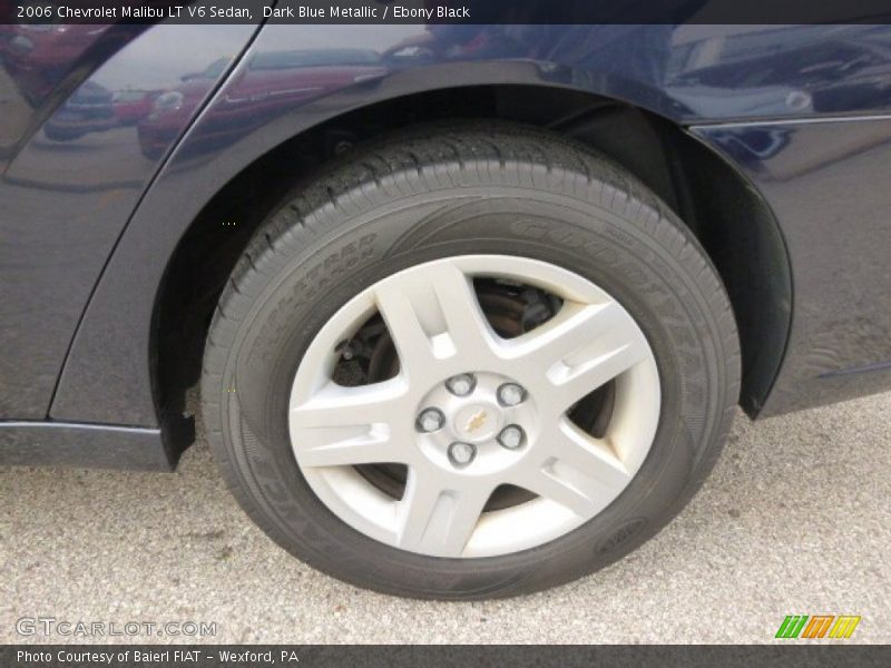 Dark Blue Metallic / Ebony Black 2006 Chevrolet Malibu LT V6 Sedan