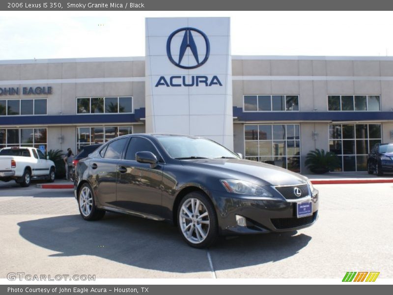 Smoky Granite Mica / Black 2006 Lexus IS 350