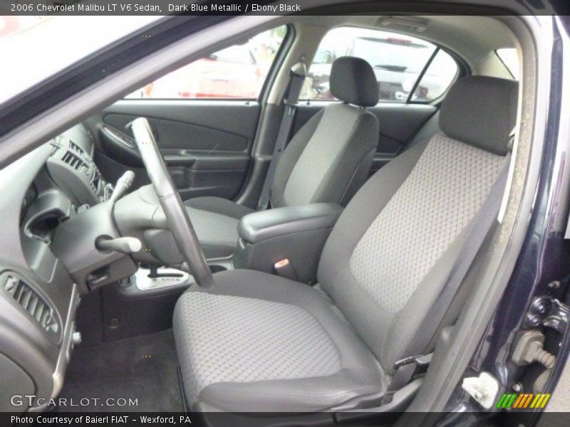  2006 Malibu LT V6 Sedan Ebony Black Interior