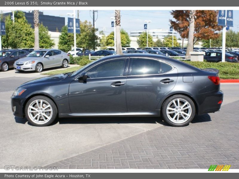 Smoky Granite Mica / Black 2006 Lexus IS 350