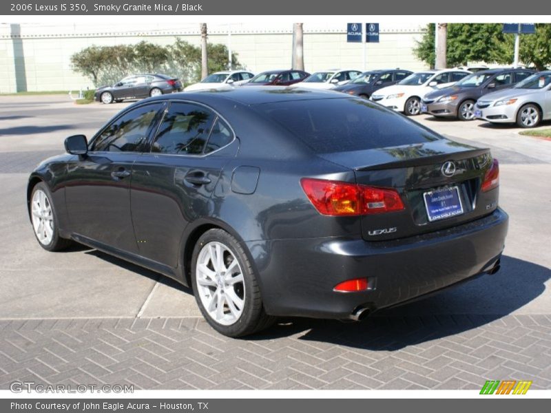 Smoky Granite Mica / Black 2006 Lexus IS 350