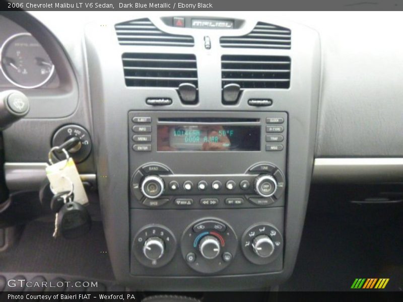 Dark Blue Metallic / Ebony Black 2006 Chevrolet Malibu LT V6 Sedan