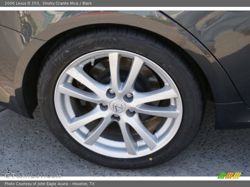 Smoky Granite Mica / Black 2006 Lexus IS 350