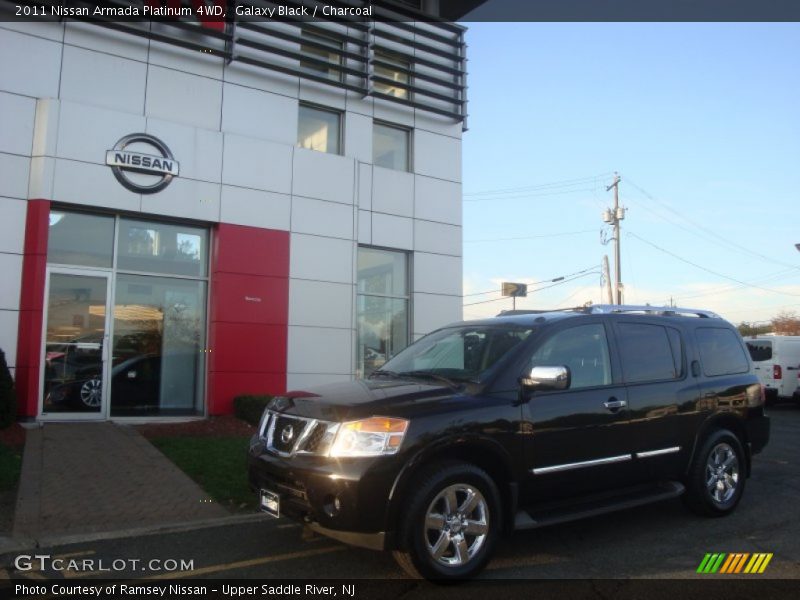 Galaxy Black / Charcoal 2011 Nissan Armada Platinum 4WD