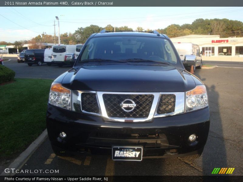 Galaxy Black / Charcoal 2011 Nissan Armada Platinum 4WD
