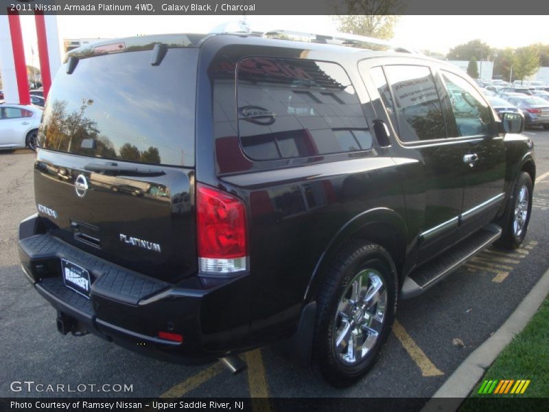 Galaxy Black / Charcoal 2011 Nissan Armada Platinum 4WD