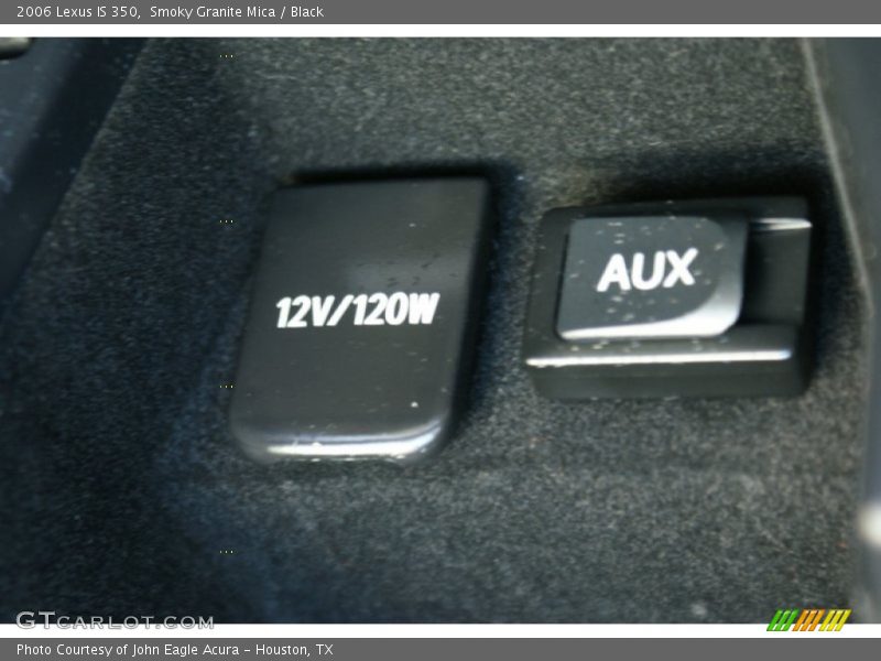 Smoky Granite Mica / Black 2006 Lexus IS 350