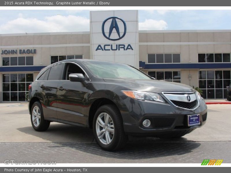 Graphite Luster Metallic / Ebony 2015 Acura RDX Technology