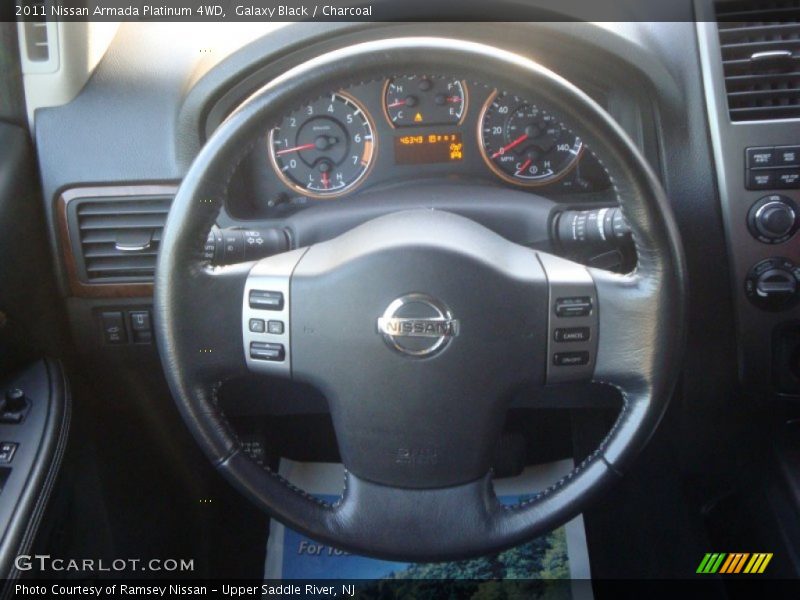 Galaxy Black / Charcoal 2011 Nissan Armada Platinum 4WD