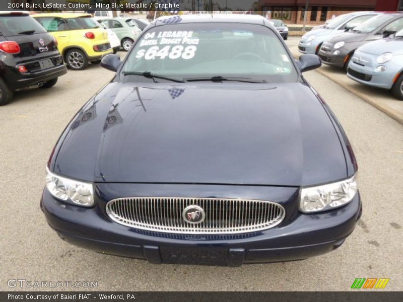 Ming Blue Metallic / Graphite 2004 Buick LeSabre Custom