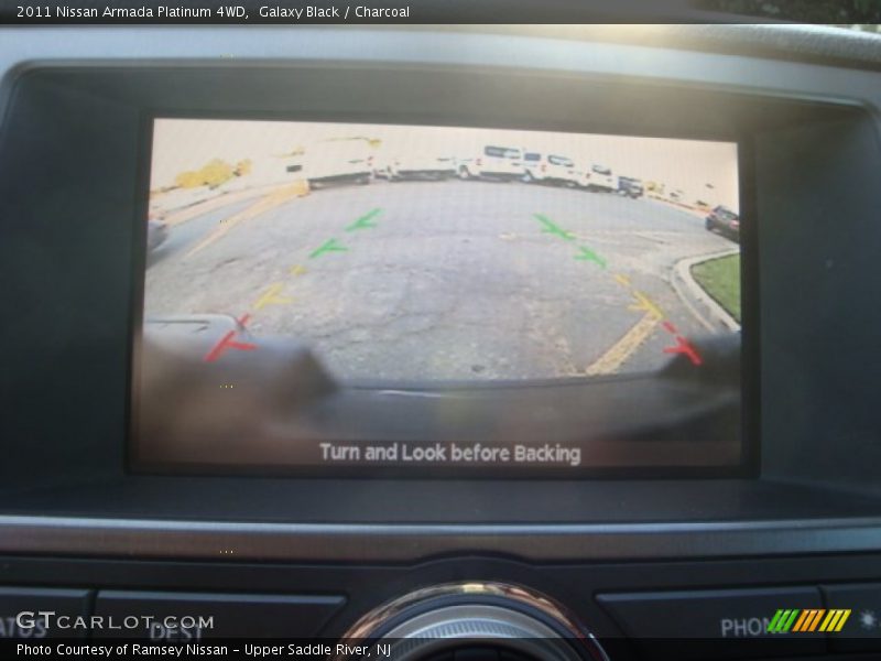 Galaxy Black / Charcoal 2011 Nissan Armada Platinum 4WD