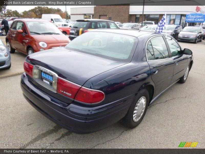 Ming Blue Metallic / Graphite 2004 Buick LeSabre Custom