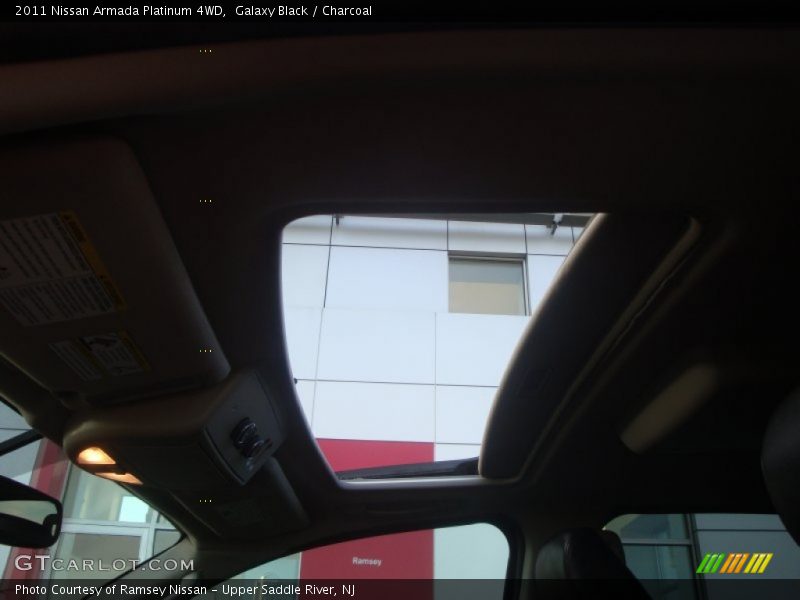 Galaxy Black / Charcoal 2011 Nissan Armada Platinum 4WD