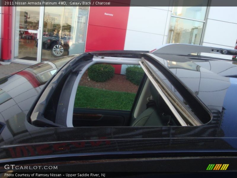 Galaxy Black / Charcoal 2011 Nissan Armada Platinum 4WD