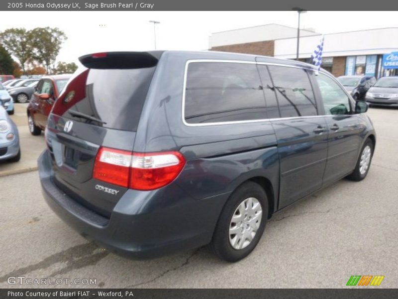 Sage Brush Pearl / Gray 2005 Honda Odyssey LX